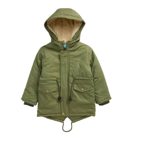 Olive Denim Bay Kids Jacket 3T - Picture 10 of 10